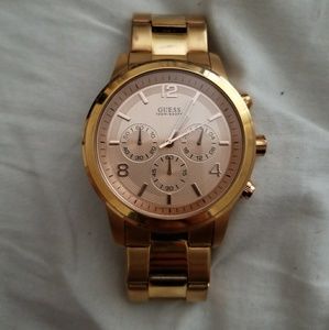 Guess watch gold
